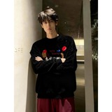 网图杏色腊肠狗刺绣仿马海毛毛衣男秋冬季打底针织衫YM448-特P50，男装T恤，星座1007（原301D）