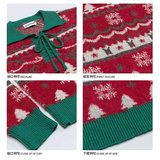 网图圣诞节针织衫男女款美式红绿拼色街头毛衣YM423特P60，男装针织衫/毛衣，星座1007（原301D）