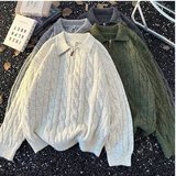 网图翻领半拉链宽松长袖套头针织衫毛衣男女YM859-特P55,男装针织衫/毛衣,星座1007(原301D),四季星座 网图翻领半拉链宽松长袖套头针织衫毛衣男女YM859-特P55,男装针织衫/毛衣,星座1007(原301D),四季星座