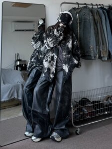 做旧牛仔衣外套男女3521-特P82图片