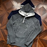 毛衣男秋季连帽内搭打底衫宽松针织衫RL308-特P70，男装T恤，星座1007（原301D）