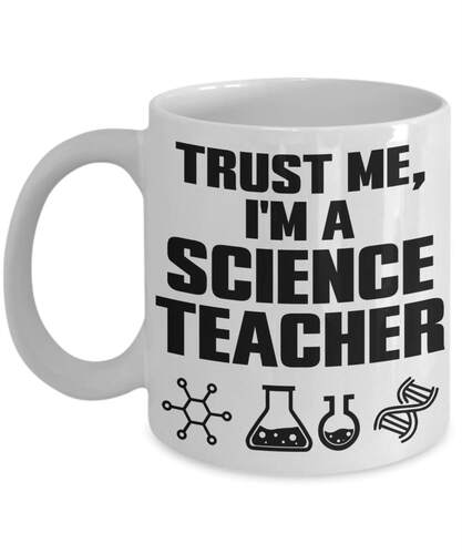 ins网红趣味i am a science teacher科学老教师陶瓷咖啡牛奶马克