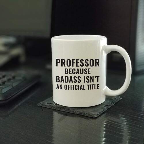 ins网红欧美风新款professor创意礼物牛奶茶水马克陶瓷杯