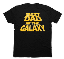 T恤男衬衫 ins网红best dad the galaxy短袖 上衣爸爸父亲节礼物