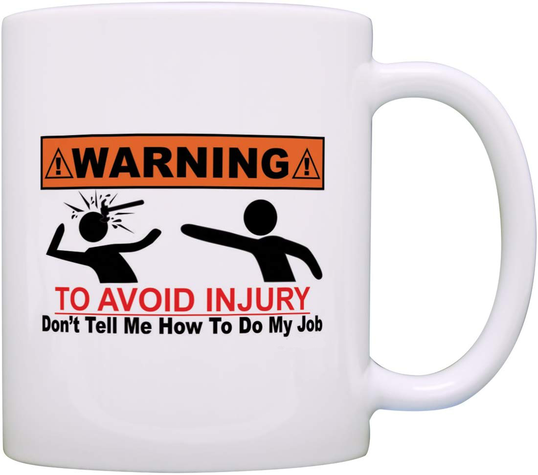 ins网红欧美don‘t tell me how to do my job牛奶茶水马克陶瓷杯