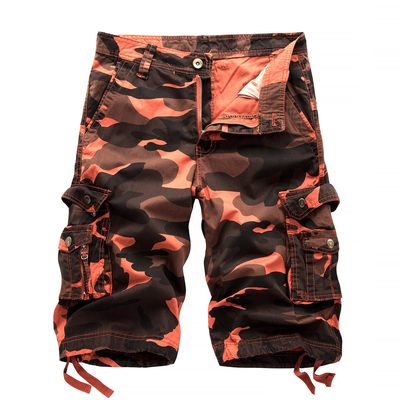 For Male Shorts Short Pants Men Solid Printing Brand Suit