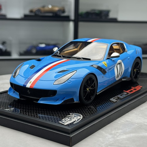 BBR 1:18 法拉利FERRARI F12 TDF 限量树脂仿真收藏汽车模型