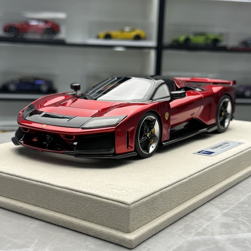 现货 HC 1:18 法拉利 跃马 F80 限量版 树脂汽车模型收藏摆件