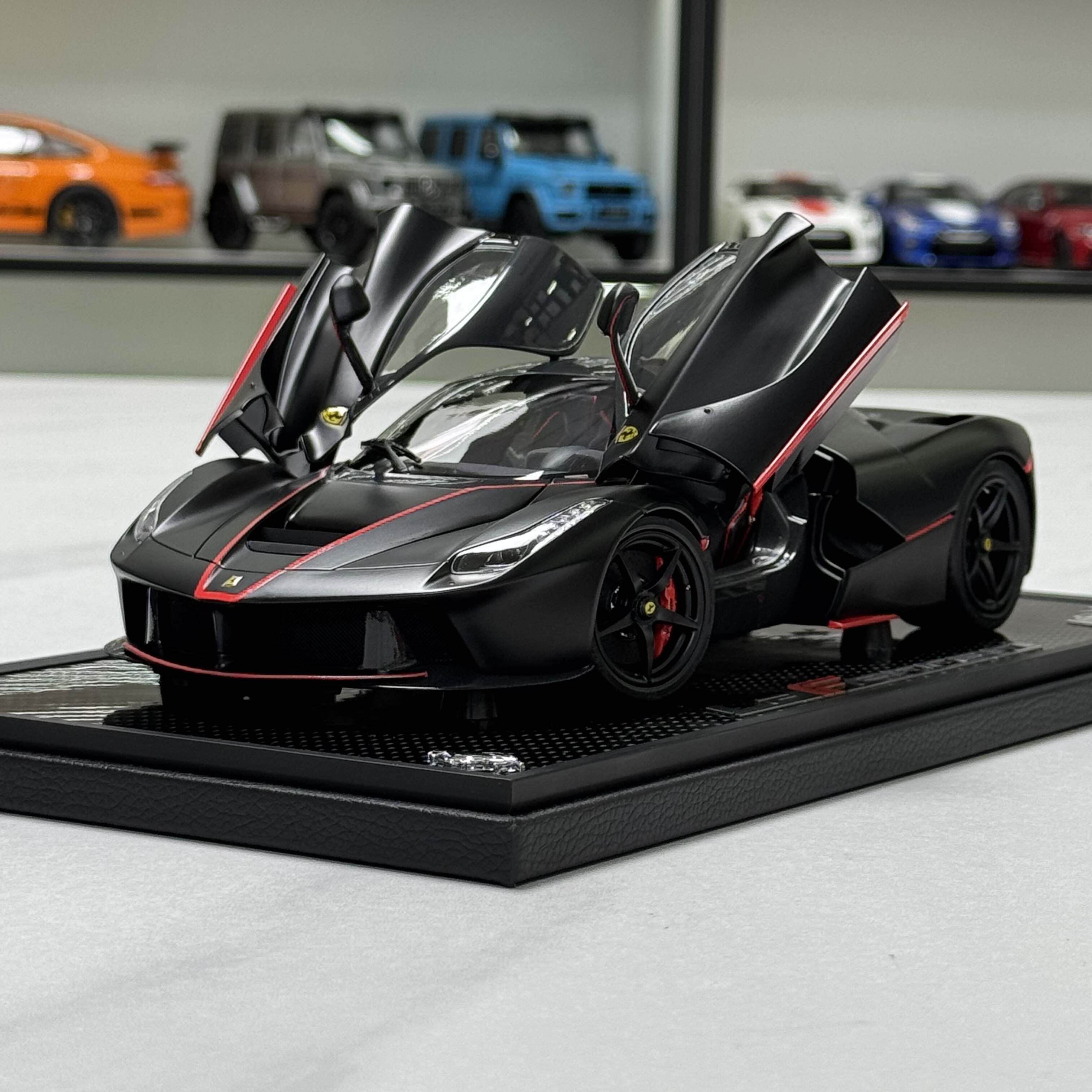 BBR1:18 法拉利 拉法 LaFerrari 阿隆索私人座驾合金全开汽车模型
