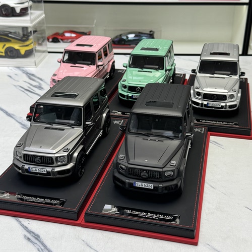 BBA 1:18 奔驰Mercedes Benz-G63 AMG 2025款 树脂汽车模型收藏