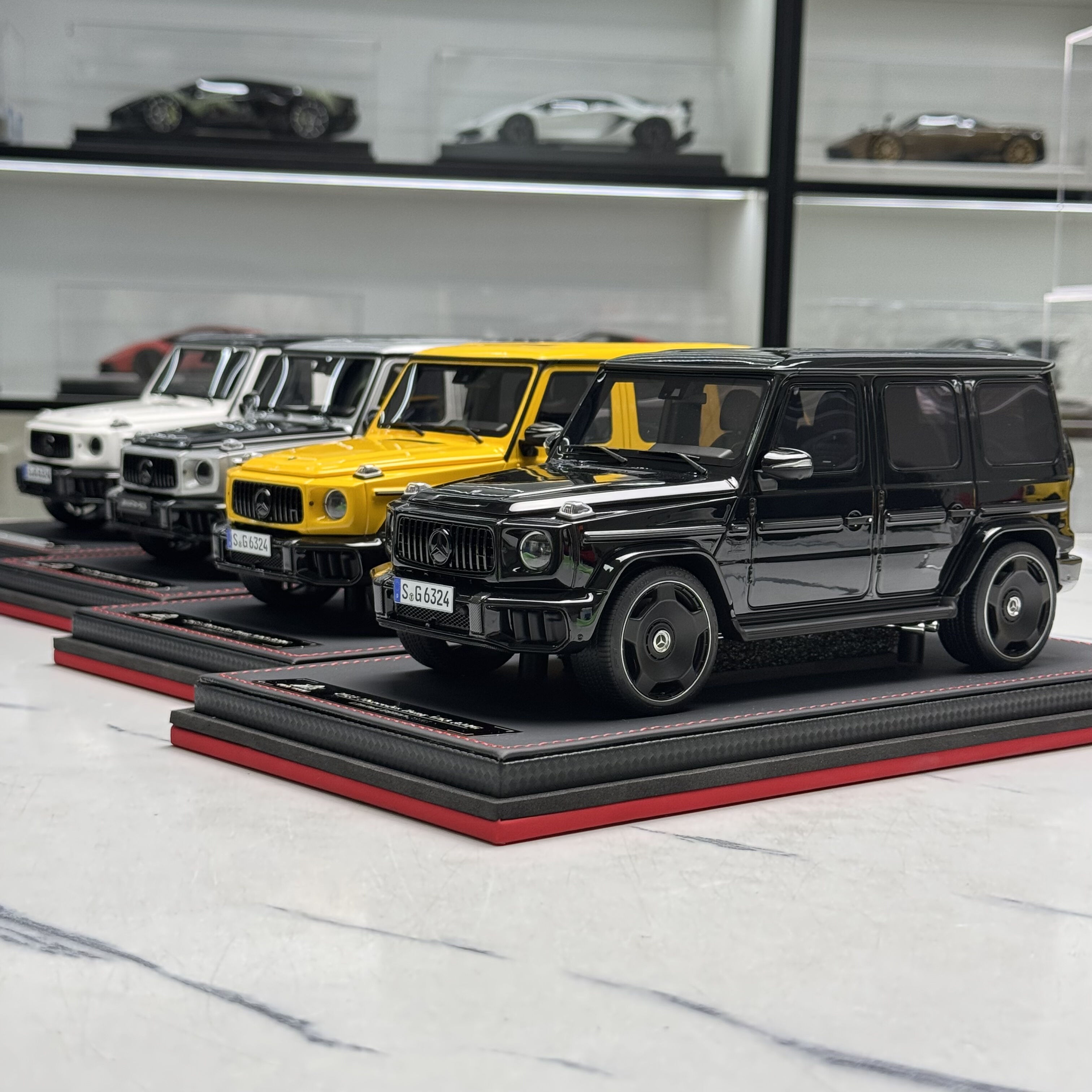 BBA 1:18 奔驰Mercedes Benz AMG G63 大G 2025款 树脂汽车模型