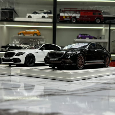 Vehicle Art 奔驰AMG W222 S65限量版仿真树脂汽车模型1 18摆件