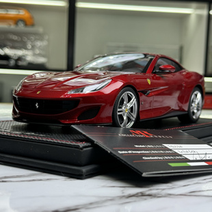 MR 1:18 法拉利汽车模型PortofinoM 硬顶超跑树脂收藏摆件