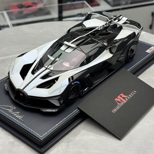 MR汽车模型1:18 布加迪Bolide波利德火流星 超跑仿真树脂收藏摆件