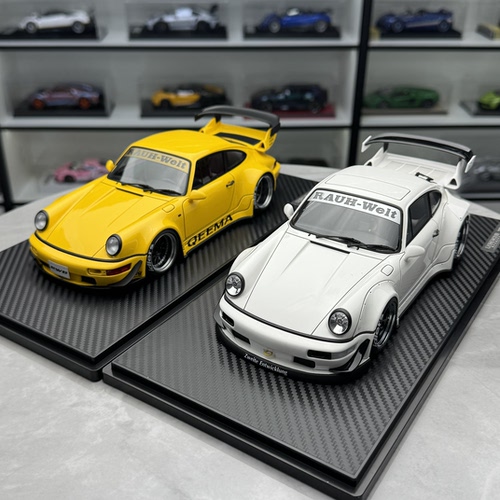 IG 保时捷964 RWB JDM 宽体 树脂汽车模型1:18 IG3949