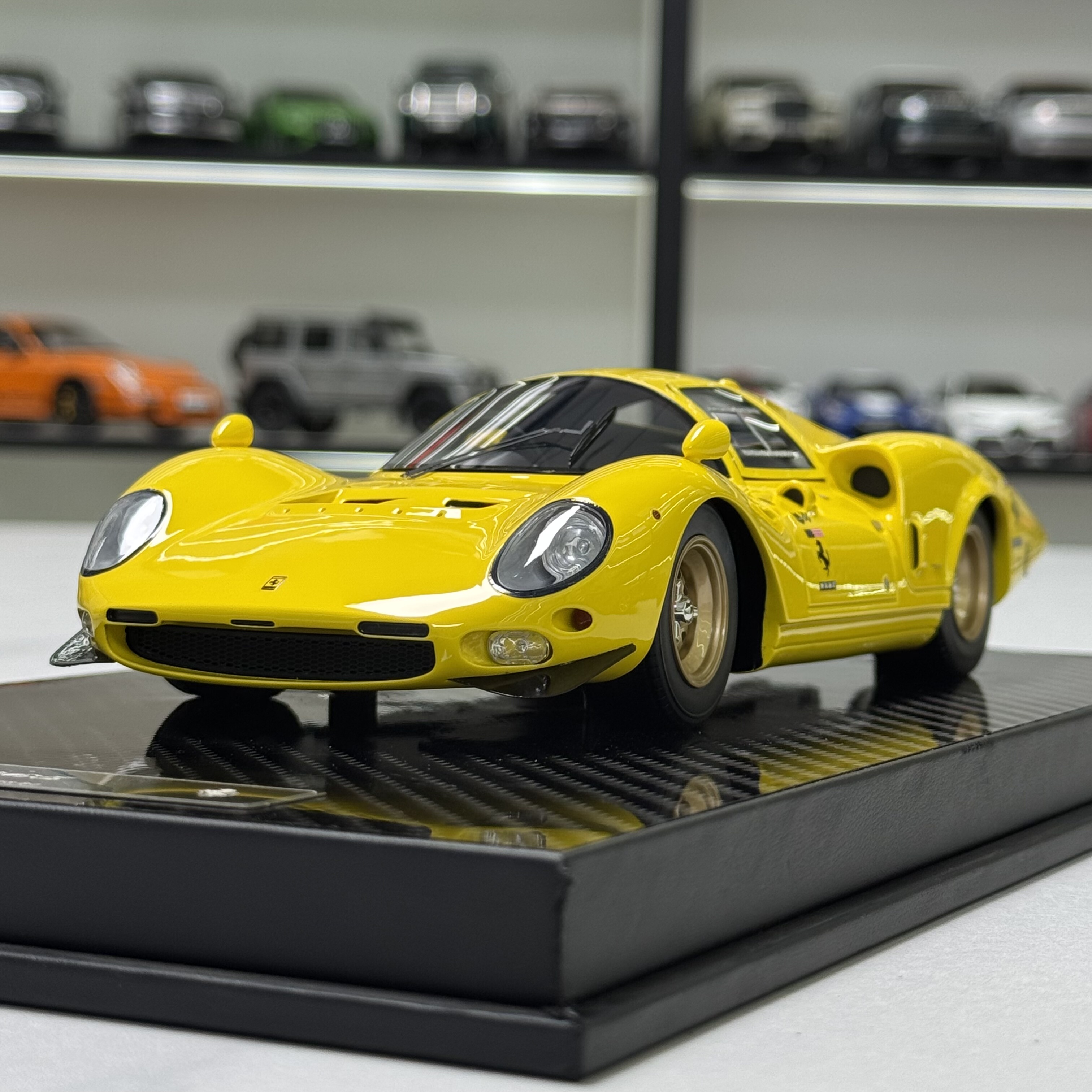 YY Model 1 18 法拉利勒芒版跑车模型 Ferrari 365 P2 LM 1966