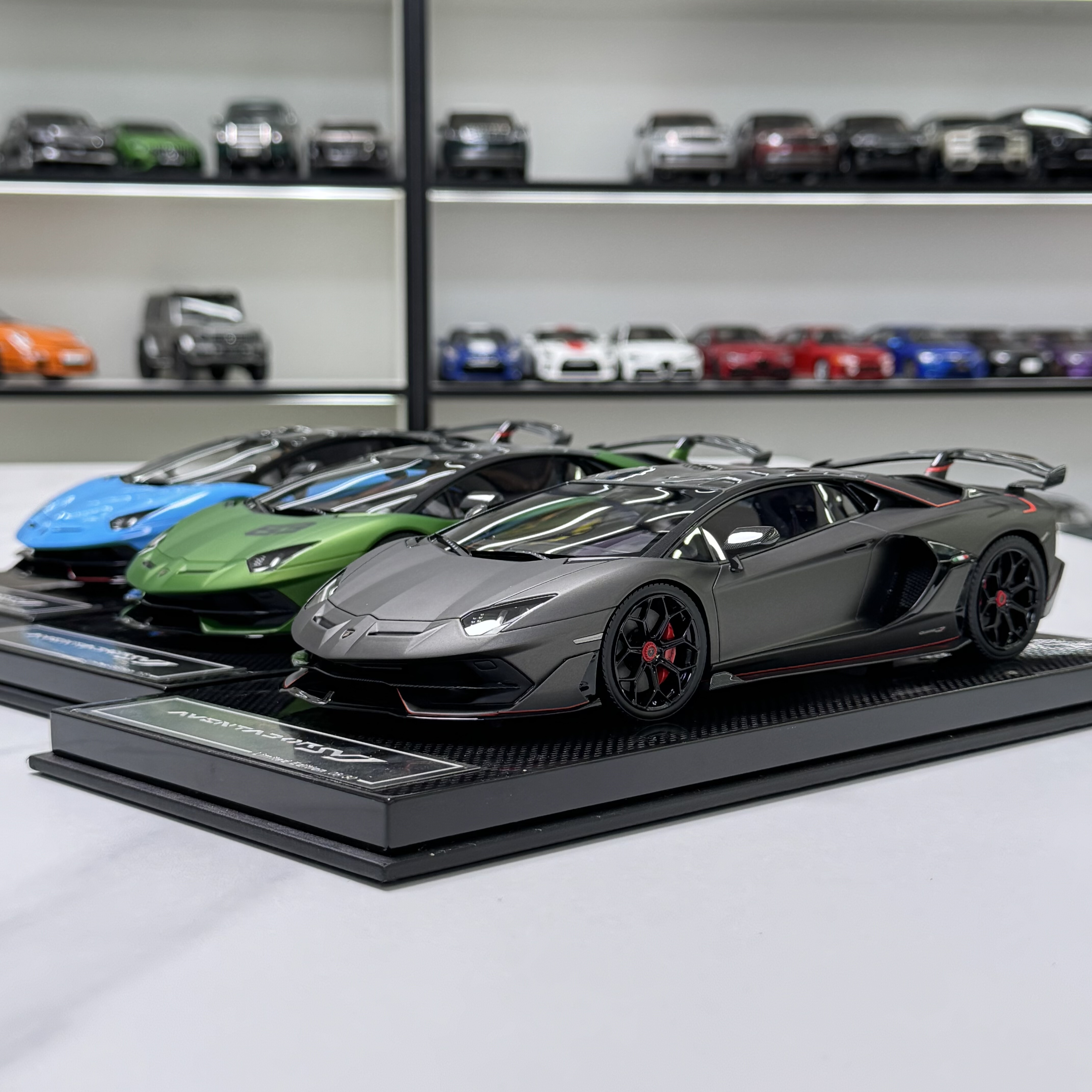 现货 DM 1:18 兰博基尼SVJ 大牛 硬顶超跑 树脂汽车模型Dino