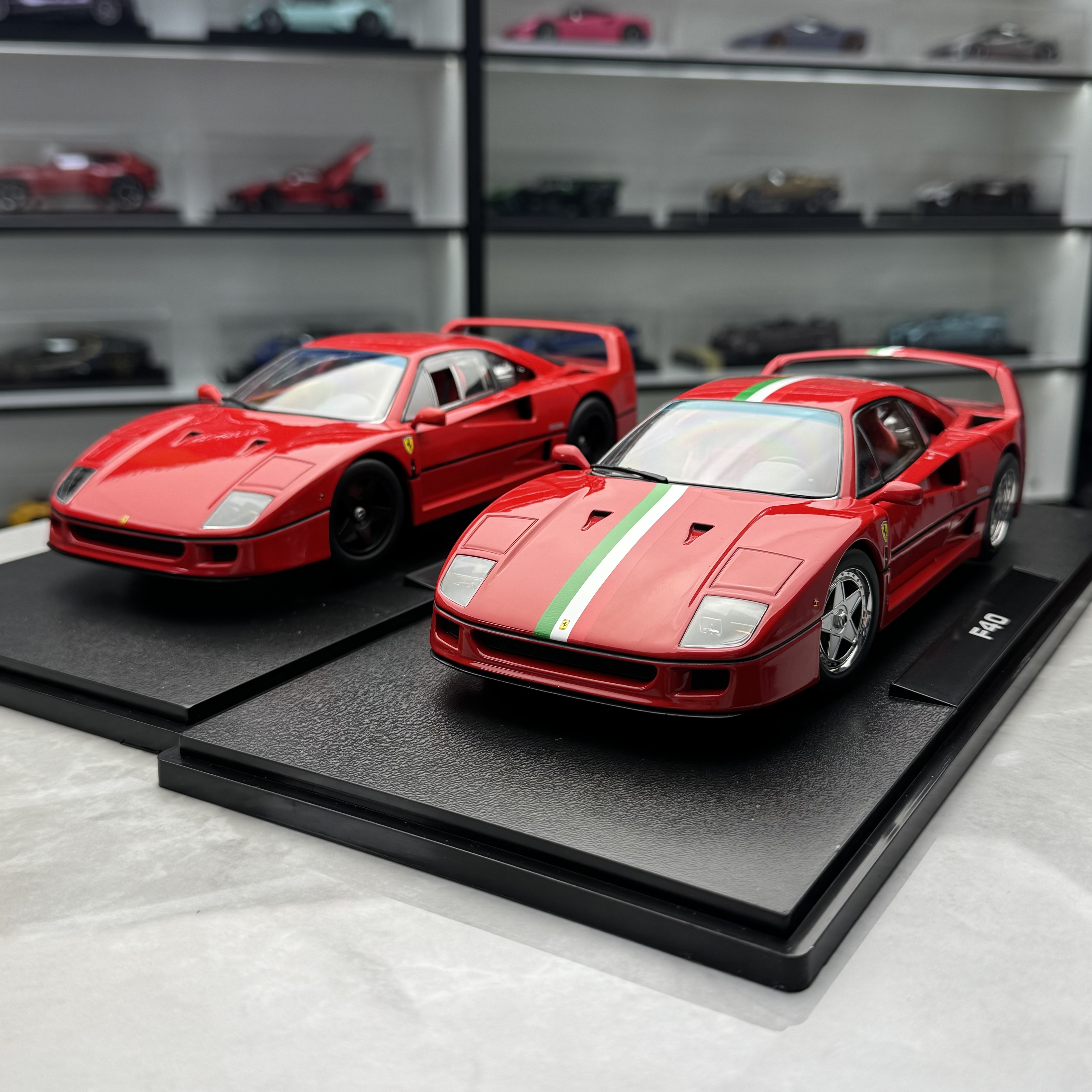KK Scale 1:18 1987法拉利Ferrari F40 超跑赛车 合金汽车模型
