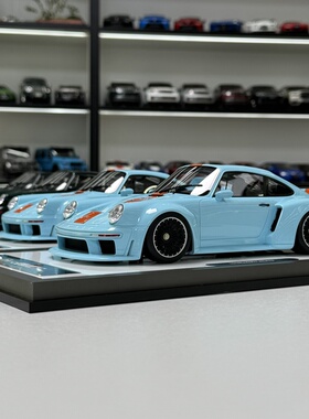 现货 MCM 1:18 保时捷Singer DLS Turbo 限量树脂汽车模型