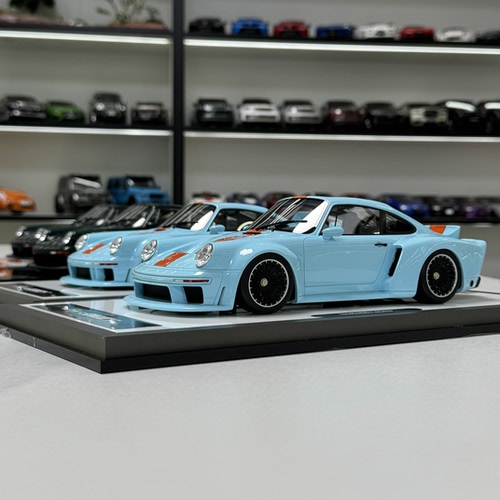 现货 MCM 1:18 保时捷Singer DLS Turbo 限量树脂汽车模型