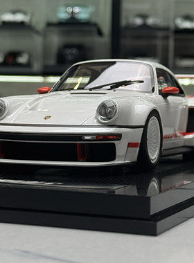 MCM 1:18 保时捷 Singer DLS Turbo 珍珠白 树脂仿真汽车模型