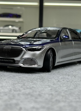 AR奔驰迈巴赫S系 S680S-Class仿真合金金属汽车模型收藏摆件1 18