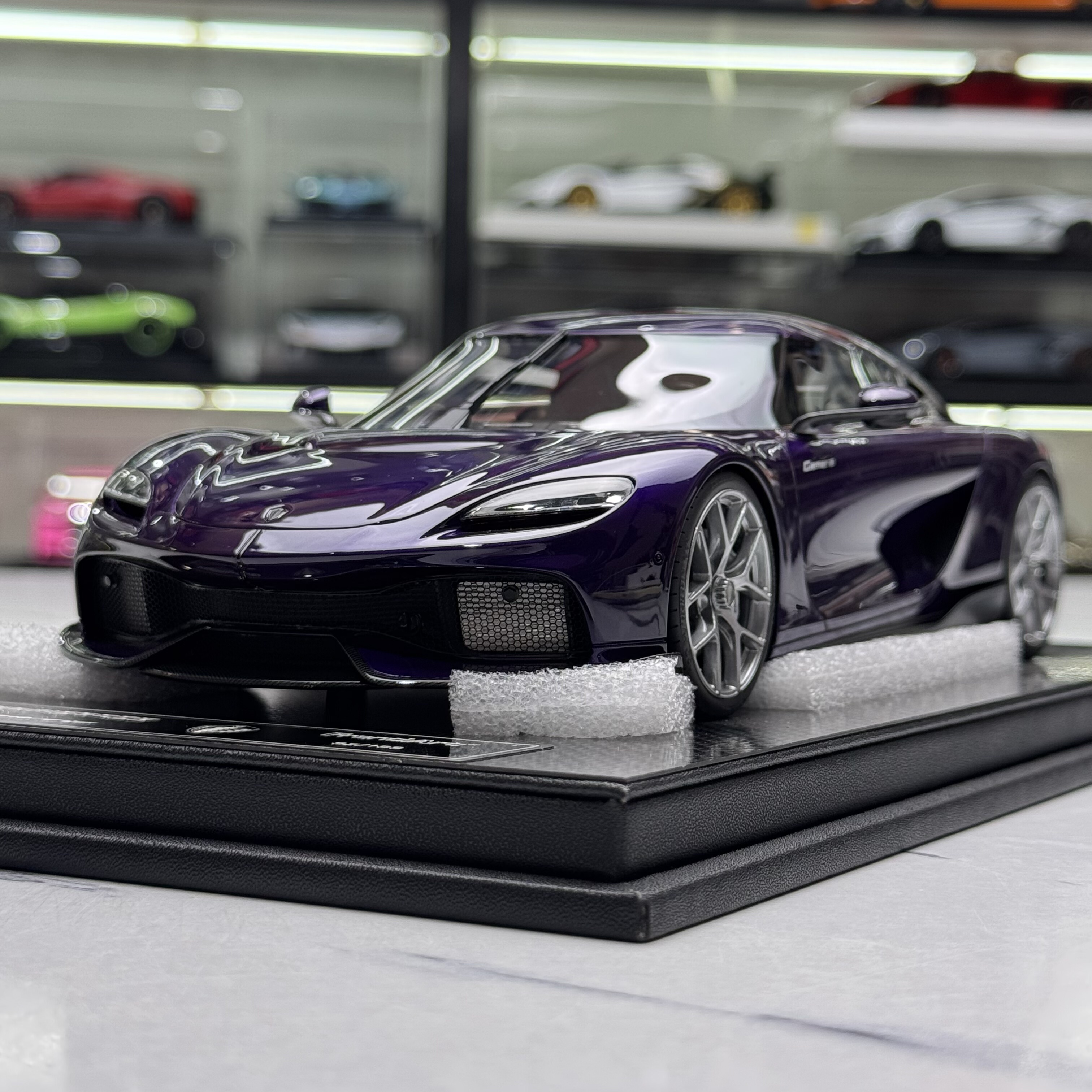 Frontiart 1/18 柯尼塞格Gemera 金属紫 树脂汽车模型