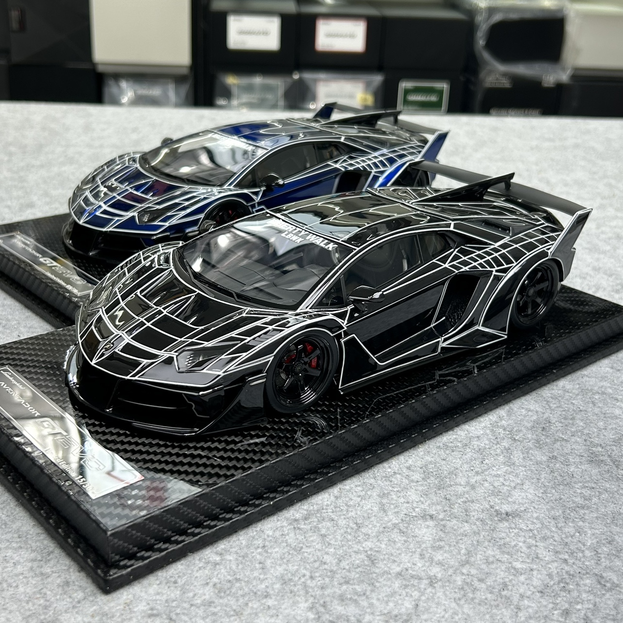 VIP 兰博基尼GT EVO LB宽体大牛 限量版仿真树脂汽车模型1 18收藏