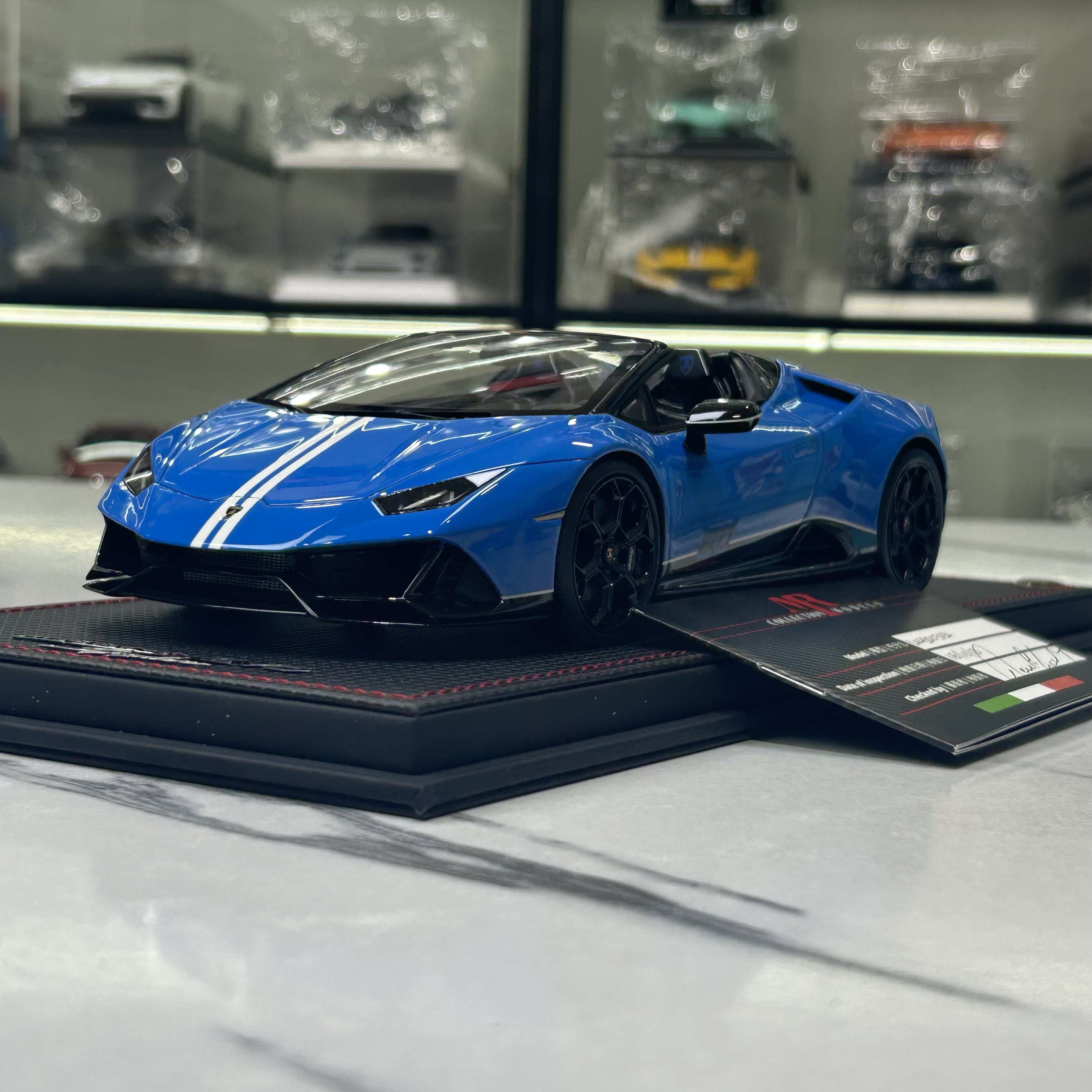MR 兰博基尼 Huracan EVO 60周年版敞篷限量版仿真汽车模型1 18