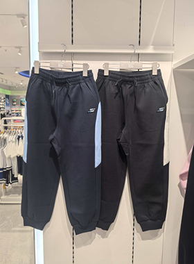 Skechers斯凯奇儿童25秋季新款儿童休闲运动裤长裤卫裤  P325B005