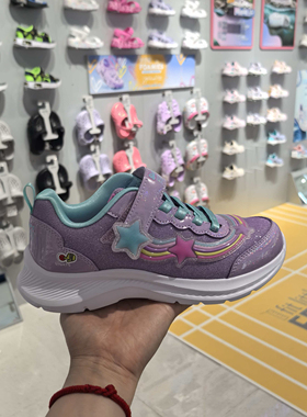 Skechers斯凯奇儿童女童运动鞋25秋季新款儿童运动鞋休闲303724L