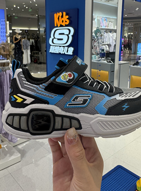 Skechera斯凯奇儿童运动鞋25秋季新款闪灯儿童运动鞋休闲400151L