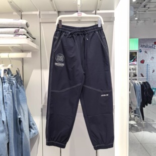 百搭运动休闲长裤 男童时尚 L126B006 新款 Skechers斯凯奇儿童26春季