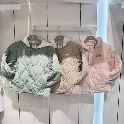 斯凯奇儿童25冬新款运动户外系列男女童轻薄保暖三防棉服P425K047