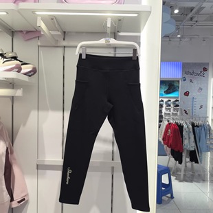 新款 紧身裤 女裤 百搭薄绒运动打底裤 L126G024 时尚 斯凯奇儿童26春季