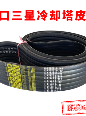 进口三星冷却塔皮带17X3750 B-148 6RB 3RB连体带联组三角皮带