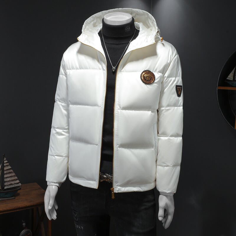 7396冬季新款羽绒服男白鸭绒连帽休闲保暖外套P310控价428起,男装羽绒服,钱塘2010-1