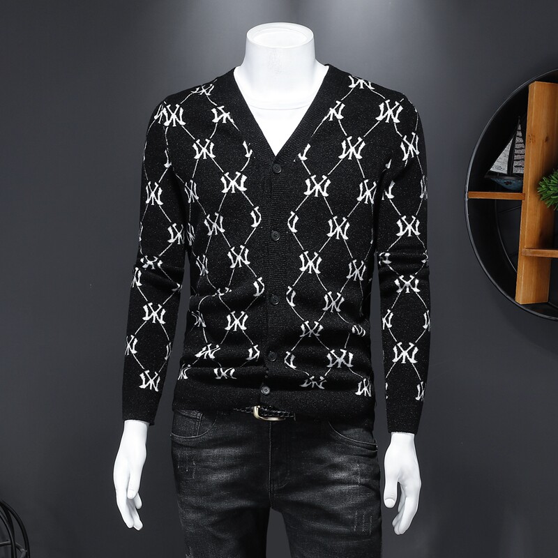 3622冬季新款潮男加厚保暖天鹅绒开衫毛衣P145,男装针织衫/毛衣,钱塘2010-1