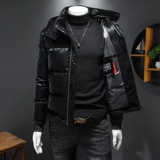 7394冬季新款羽绒服男连帽白鸭绒袖标保暖外套P320控价428起，男装羽绒服，钱塘2010-1