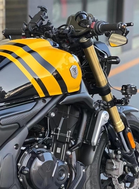 适用于无极500AC 300AC改装CNC手把镜竞技后视镜车把镜端子倒车镜