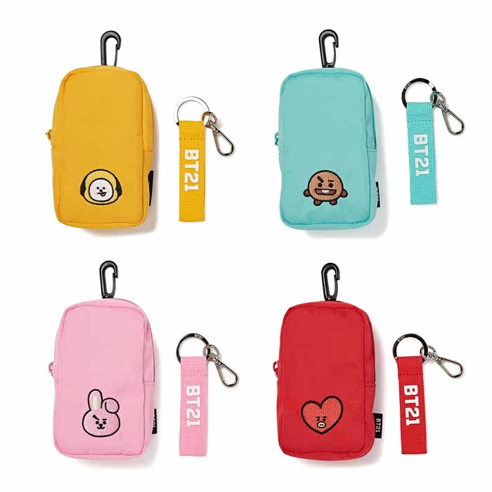 韩国BT21潮牌BTS多功能小包零钱包可爱街头风钥匙挂圈组合套装|ruв категории фестиваль товаров/подарок, творческие подарки, творческие кошелек - от Buy2taobao.com для оказания профессиональной услуги покупки агента Taobao