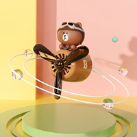 Line friends, милый креативный самолет для авто, аромотерапия, духи