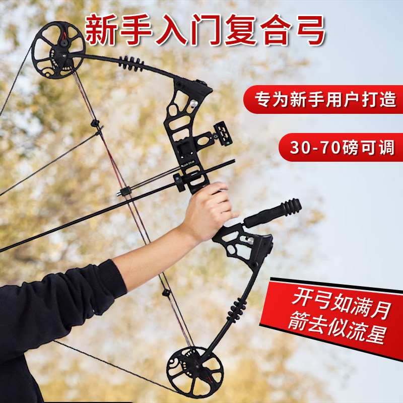 弓箭复合弓射击射箭户外恶棍两用复合弓套装反曲弓美猎滑轮弓竞技