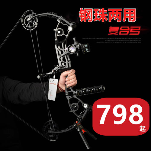 两用钢珠复合弓箭射箭射击