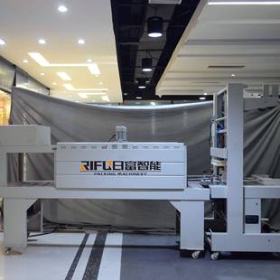 包装 口式 酱料瓶箱子PE料封切膜半包机设机备厂 整箱自动袖 饮瓶装