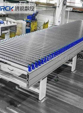 厂动力输家送木辊台 不锈钢输送机HR-QWER1料加工 运输筒板材滚输