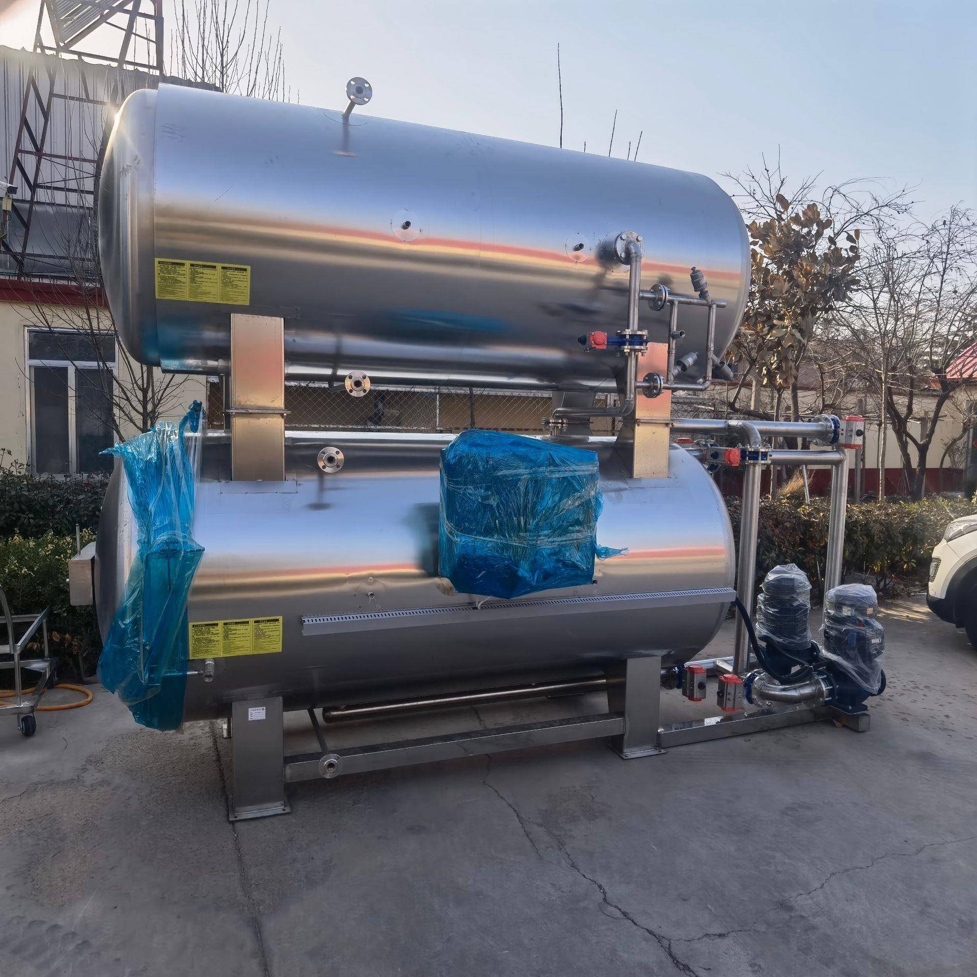 软装肉制TDW品杀 菌锅 豆干全自高温杀菌锅小型肉制品包杀动菌设