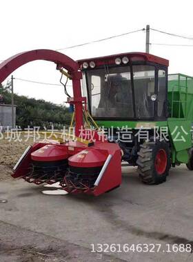 收自走式青机储机XWU自走式青铡草储山地收玉米割机