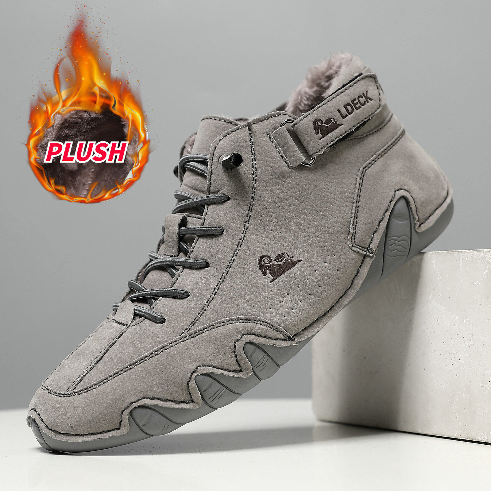 Men plus velvet plus plus plus plus size Martin boots shoes