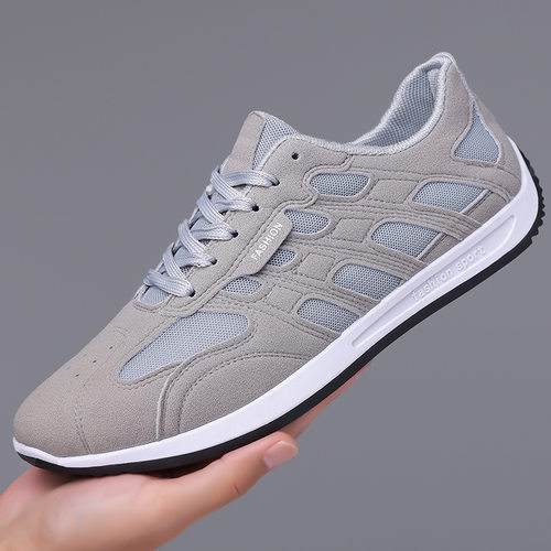 Men plus size mesh soft soled casual sports shoes男网运动鞋